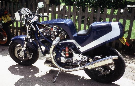 Spondon Laverda with 1200ccm 120°-engine