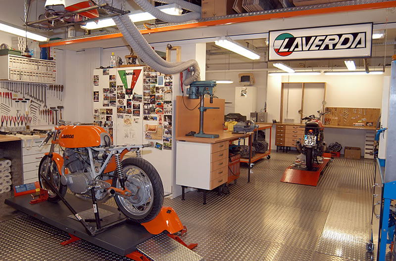 workshop and small machine area