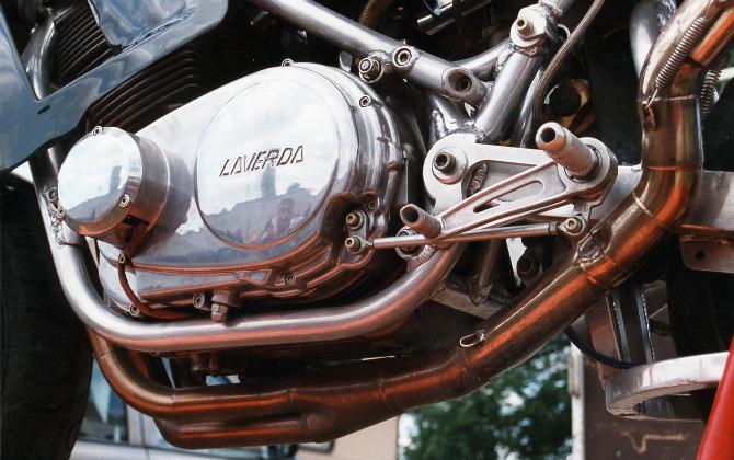 Detail Nico Bakker Laverda Detail Nico Bakker Laverda