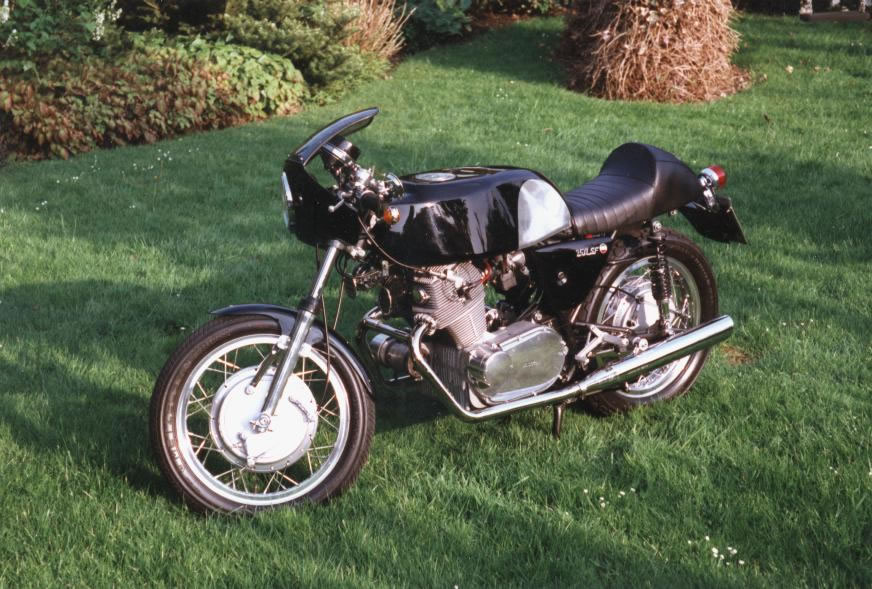 750er mit Guzzi-Cockpit 750er mit Guzzi-Cockpit
